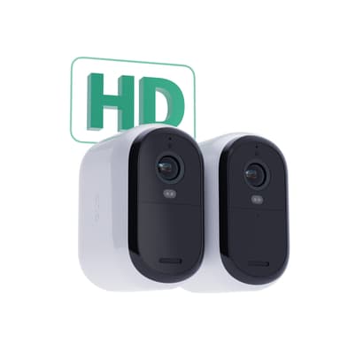 Arlo Essential HD XL utomhussäkerhetskamera (2-pack)