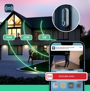 Arlo HD videodörrklocka (1-pack)