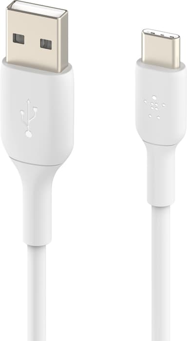 BOOST CHARGE USB-A to USB-C Cable, 0,15M, White