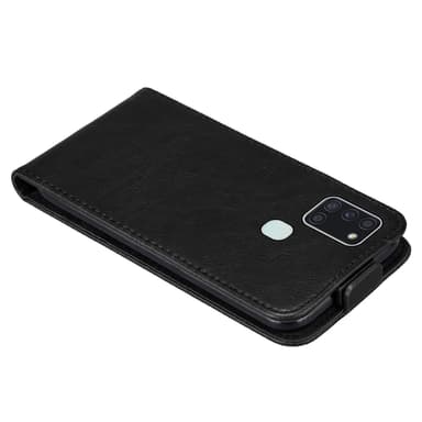 Samsung Galaxy A21s Flipfodral Skal (Svart)
