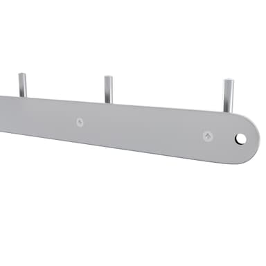 Klädstång Klädkrokar Klädhängare (modell b - 4 krokar)