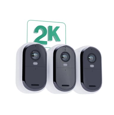 Arlo Essential 2K säkerhetskamera (3-pack)