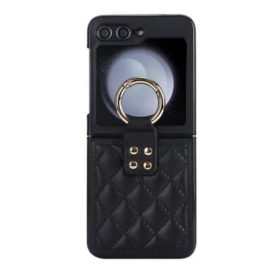 Rhombus Ring skal Samsung Galaxy Z Flip 6 - Svart