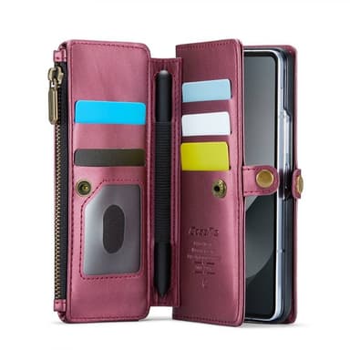 CaseMe mobilfodral C36 Samsung Galaxy Z Fold 6 - Vinröd