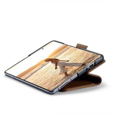 CaseMe mobilfodral C23 Samsung Galaxy Z Fold 6 - Brun
