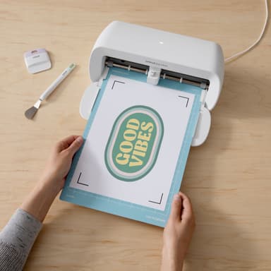 Cricut Printable Iron-On för ljust tyg A4-ark 5-pack (vit)