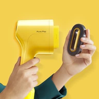 Tefal Pure Pop handhållen steamer (gul)