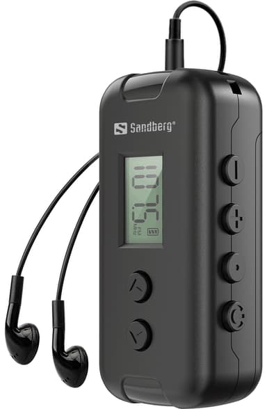 Sandberg Recharge 421-01 pocket FM-radio