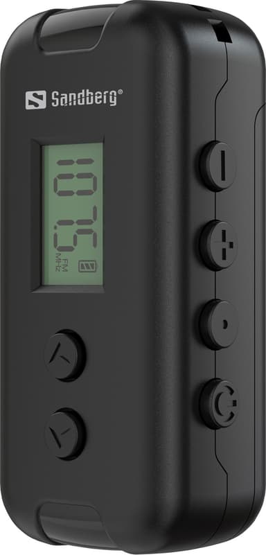 Sandberg pocket FM-radio (AAA-batteri)
