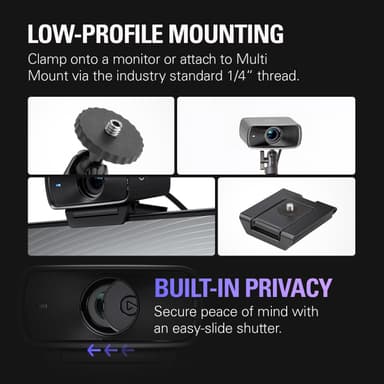 Elgato Facecam MK.2 webbkamera (svart)