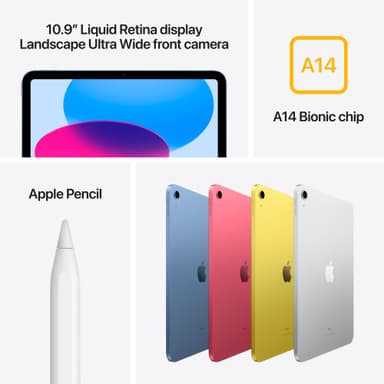 iPad 10.9" (10th gen) 256GB WiFi (yellow)