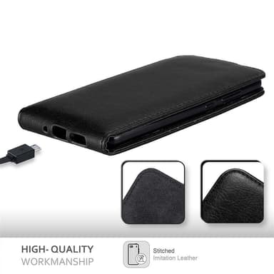 Huawei P10 LITE Flipfodral Skal (Svart)