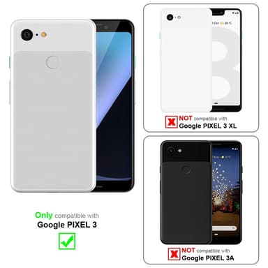 Skal Google PIXEL 3 Fodral Kedja (Gul)