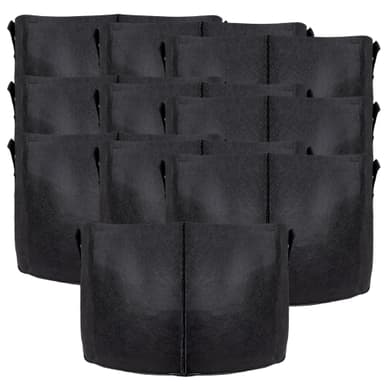 10x Planteringssäck Planteringskärl (113 l - 60 x 40