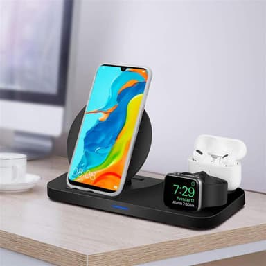 Huawei P30 LITE Plånboksfodral Skal (Lila)