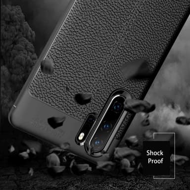 Huawei P30 PRO Skal Fodral Case (Svart)