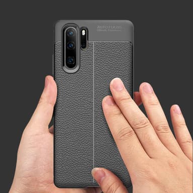 Huawei P30 PRO Skal Fodral Case (Svart)