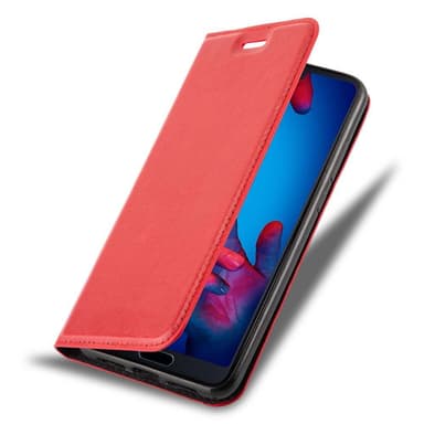 Skal Huawei P20 Plånboksfodral (Röd)