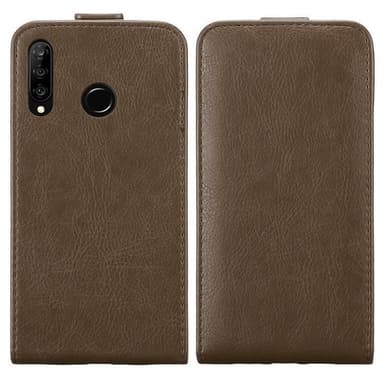 Huawei P30 LITE Flipfodral Skal (Brun)