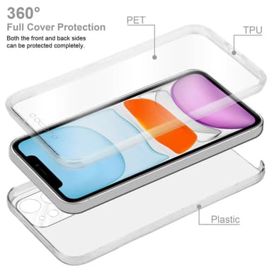 Skal iPhone 11 Fodral Case (Transparent)