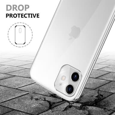 Skal iPhone 11 Fodral Case (Transparent)