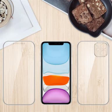 Skal iPhone 11 Fodral Case (Transparent)