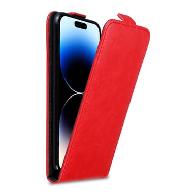 iPhone 14 PRO MAX Flipfodral Skal (Röd)