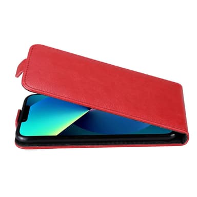 iPhone 13 Flipfodral Skal (Röd)