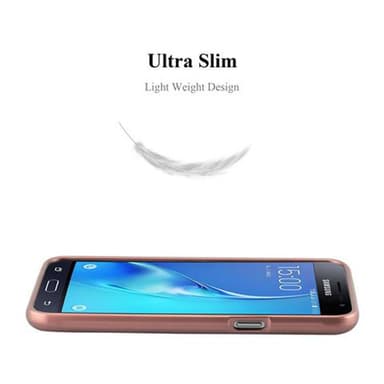 Skal Samsung Galaxy J3 2016 Fodral Case (Rosa)