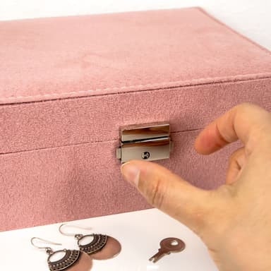 Smyckeskrin Smyckeskrin Tillbehörslåda (rosa)