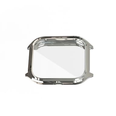 Klockskyddsfodral med skärmskydd för Amazfit GTS 4 Silver