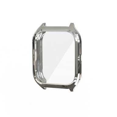 Klockskyddsfodral med skärmskydd för Amazfit GTS 4 Silver
