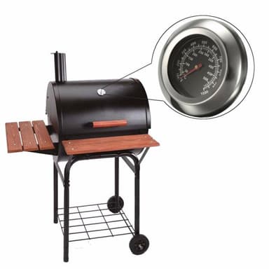 Analog Termometer för Grillning - Rostfritt stål