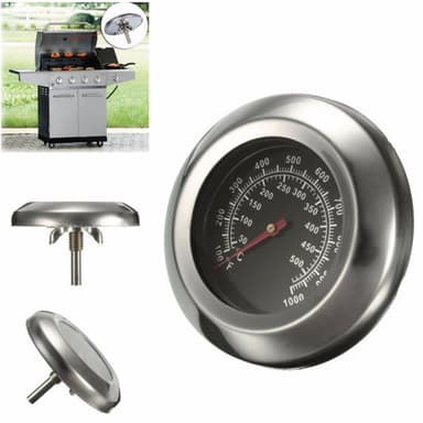 Analog Termometer för Grillning - Rostfritt stål