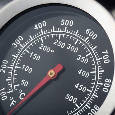 Analog Termometer för Grillning - Rostfritt stål