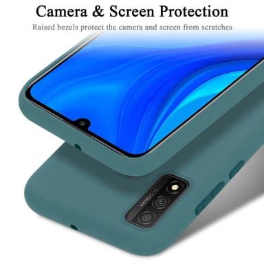 Huawei P SMART 2020 Skal Fodral Case (Grön)