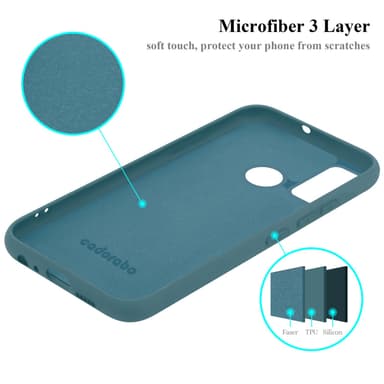 Huawei P SMART 2020 Skal Fodral Case (Grön)