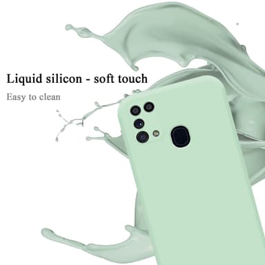 Samsung Galaxy M31 Skal Fodral Case (Grön)