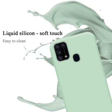 Samsung Galaxy M31 Skal Fodral Case (Grön)