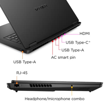 HP Omen 17 R5-8HS/16/512/4050 17.3" bärbar dator gaming