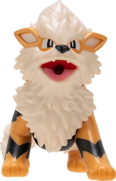 Pokémon Select Evolution actionfigur 2-pack (Growlithe, Arcanine)