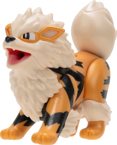 Pokémon Select Evolution actionfigur 2-pack (Growlithe, Arcanine)