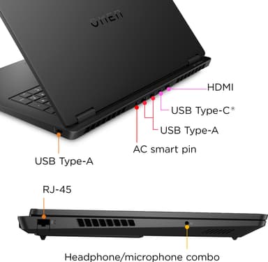 HP Omen 17 R7-8HS/16/512/4060 17.3" bärbar dator gaming