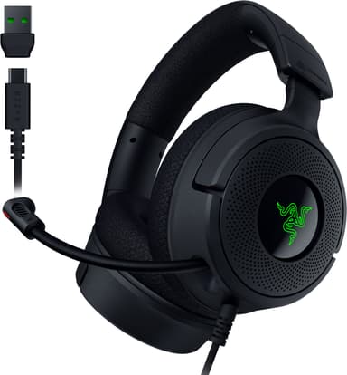 Razer Kraken V4 X gamingheadset (svart)