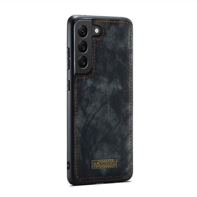 CaseMe mobilfodral 008 11-kort Samsung Galaxy S21 FE - Svart/grå