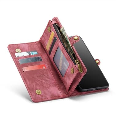 CaseMe mobilfodral 008 11-kort Samsung Galaxy A32 5G - Röd