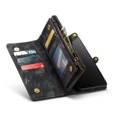 CaseMe mobilfodral 008 11-kort Samsung Galaxy A32 5G - Svart/grå