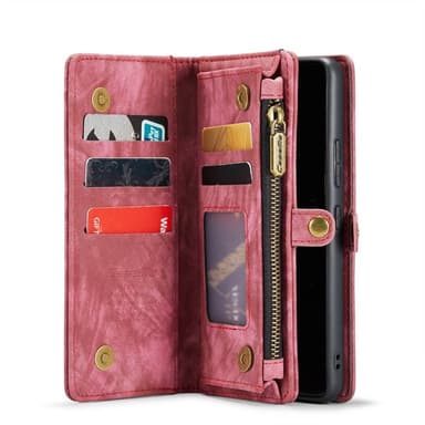 CaseMe mobilfodral 008 11-kort Samsung Galaxy A33 5G - Röd