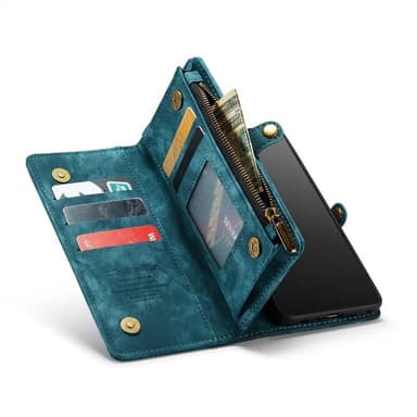 CaseMe mobilfodral 008 11-kort Samsung Galaxy A32 5G - Blå