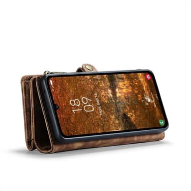 CaseMe mobilfodral 008 11-kort Samsung Galaxy A34 5G - Brun
